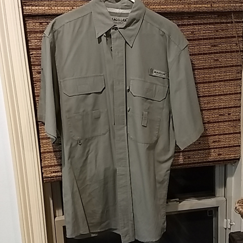 Magellan short sleeve button up